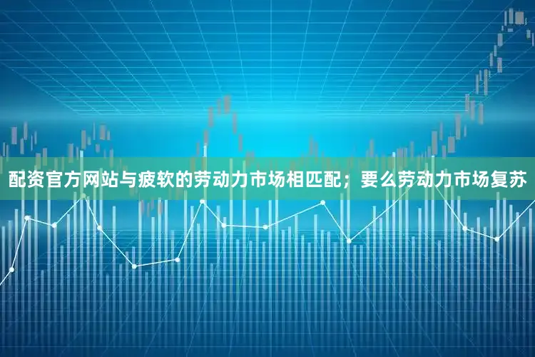 配资官方网站与疲软的劳动力市场相匹配；要么劳动力市场复苏
